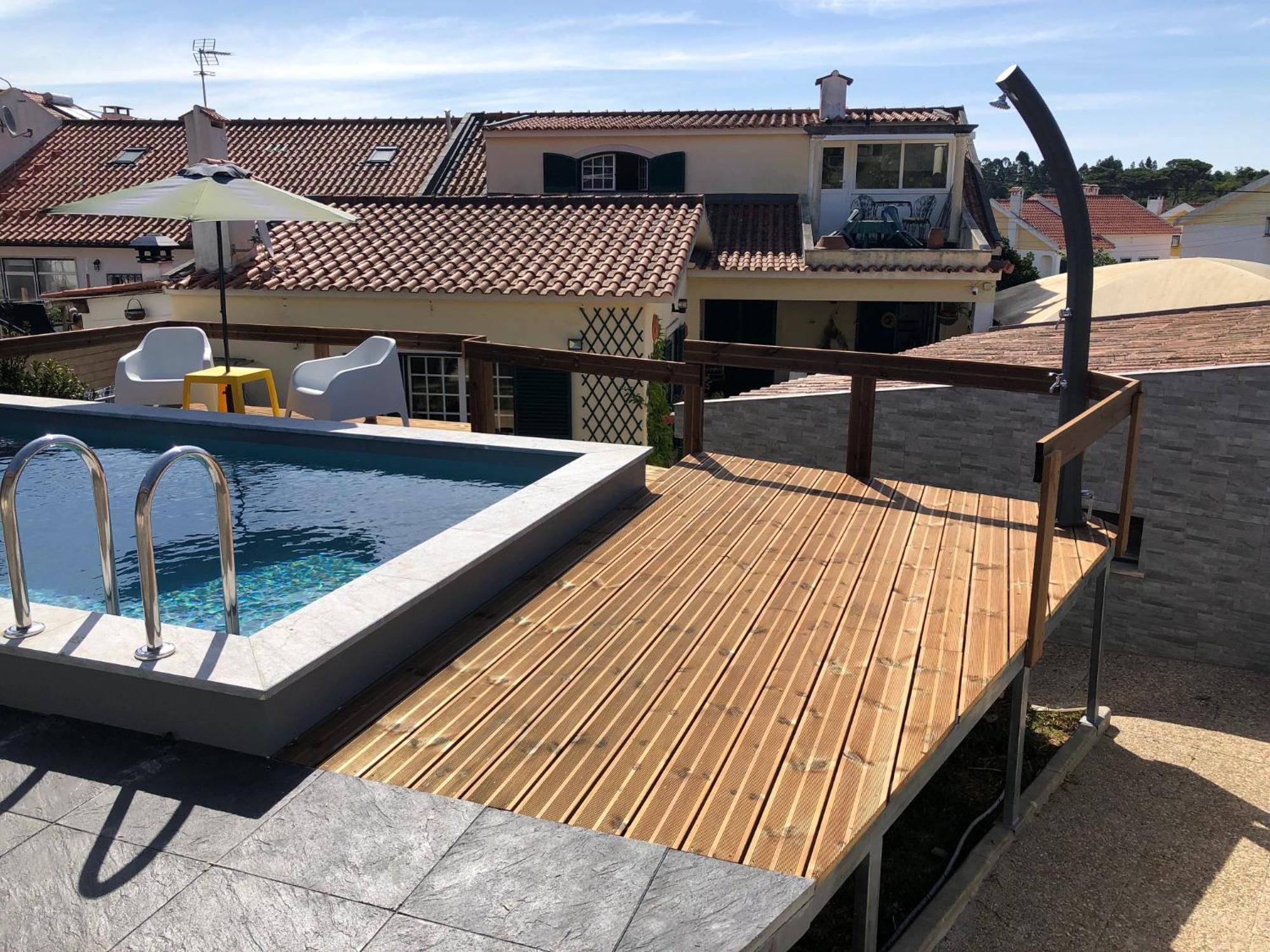 فندق Sintra Breeze - Sun, Pool & Kitchen ميم مارتينز المظهر الخارجي الصورة